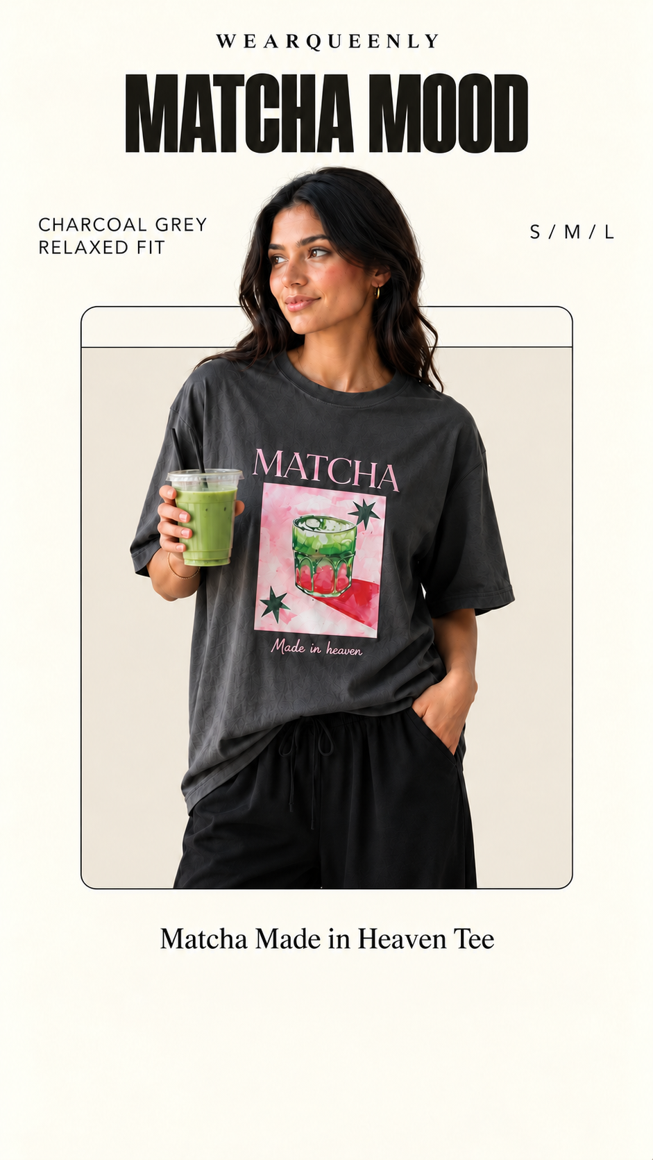 Matcha Made in Heaven Tee — clean editorial product view
