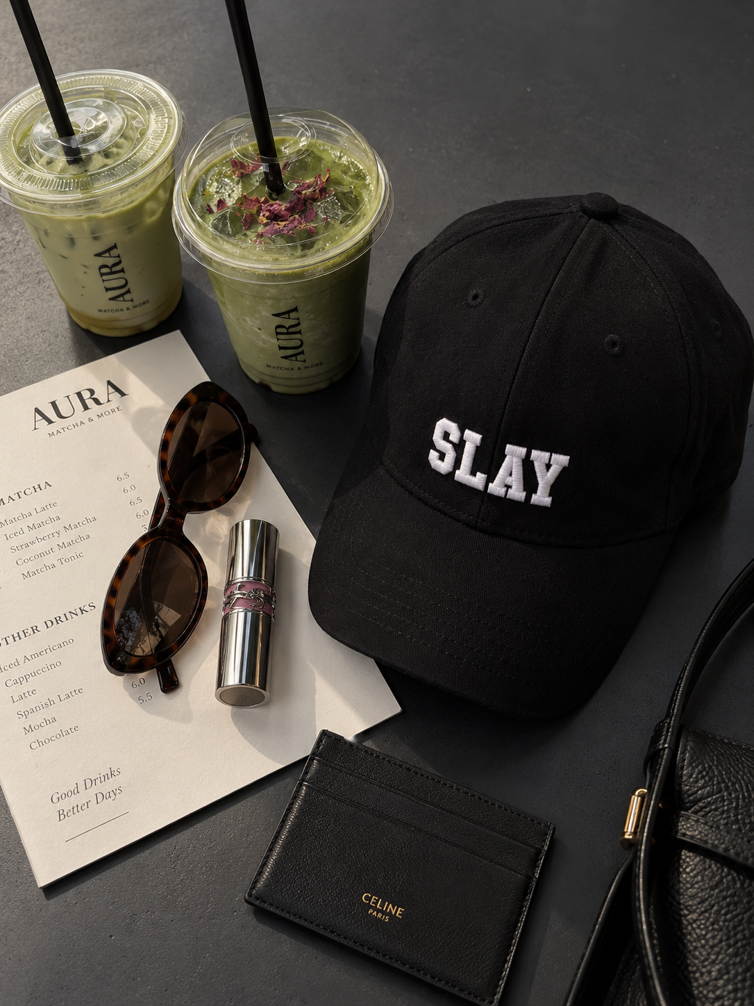 Slay Cap — Black — product detail